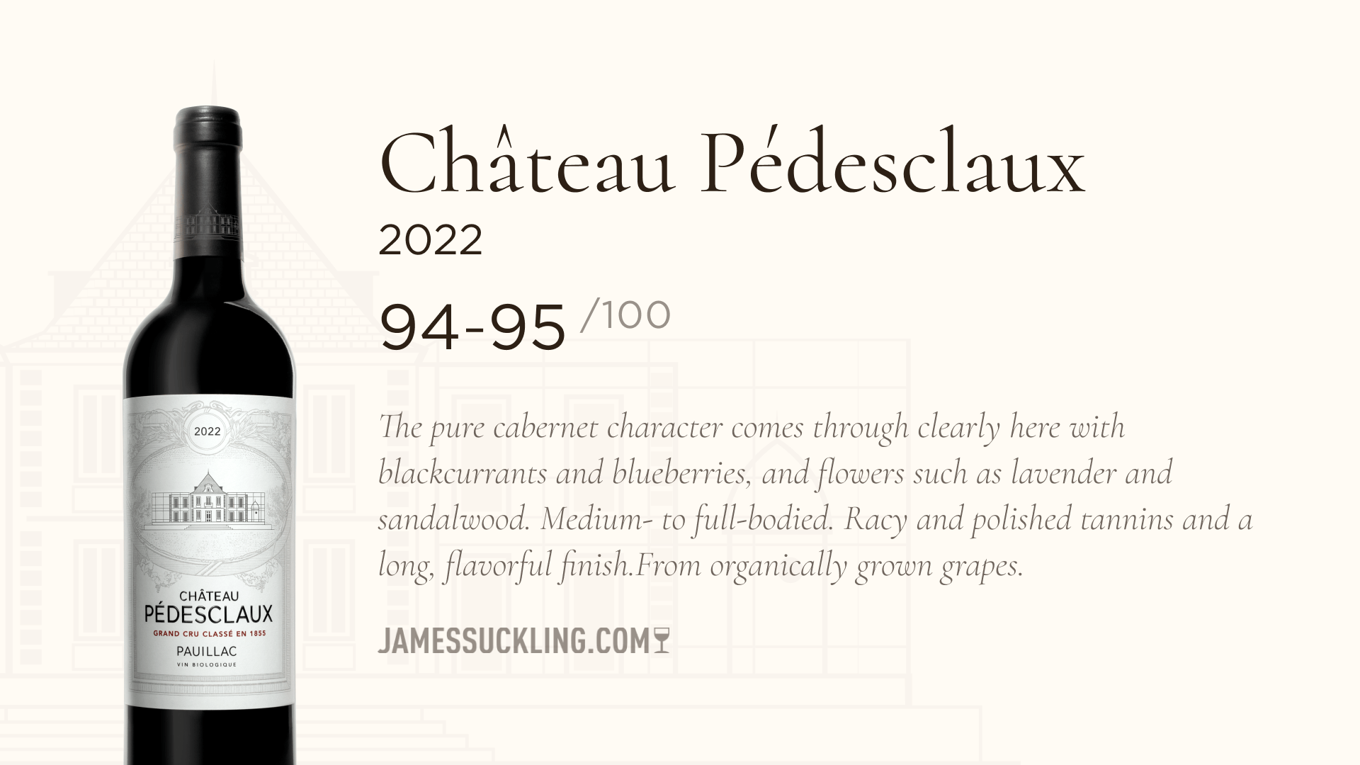 Château Pédesclaux 2022, notre premier millésime  certifié bio est désormais disponible - Chateau Pedesclaux